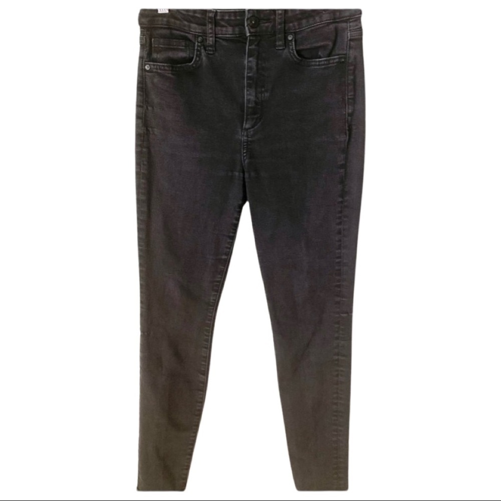 JOE’S JEANS High Rise Black Skinny Ankle Jeans Size 26